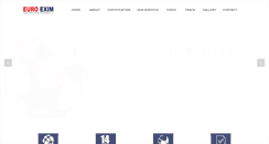 Desktop Screenshot of euroeximindia.com